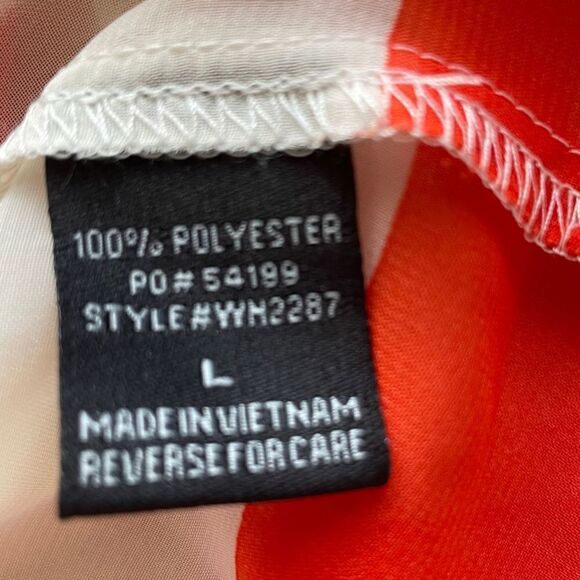 Timing Sheer Button-Up Blouse - Picture 5 of 8